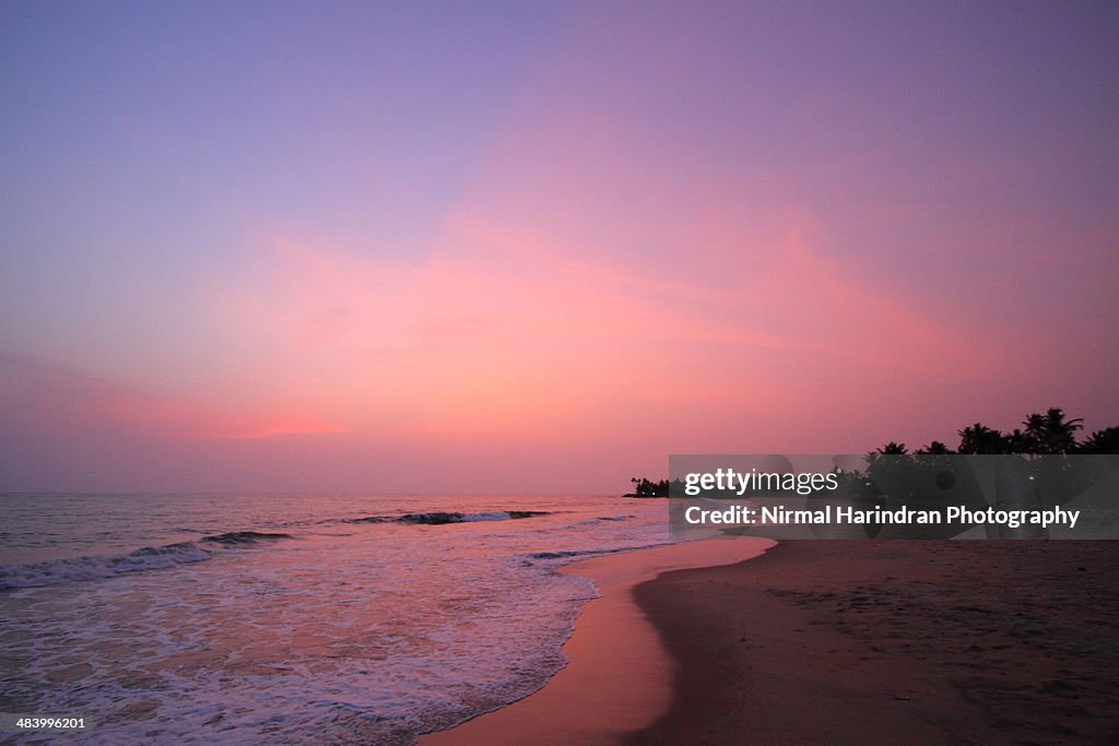 Lonely beaches of Cochin