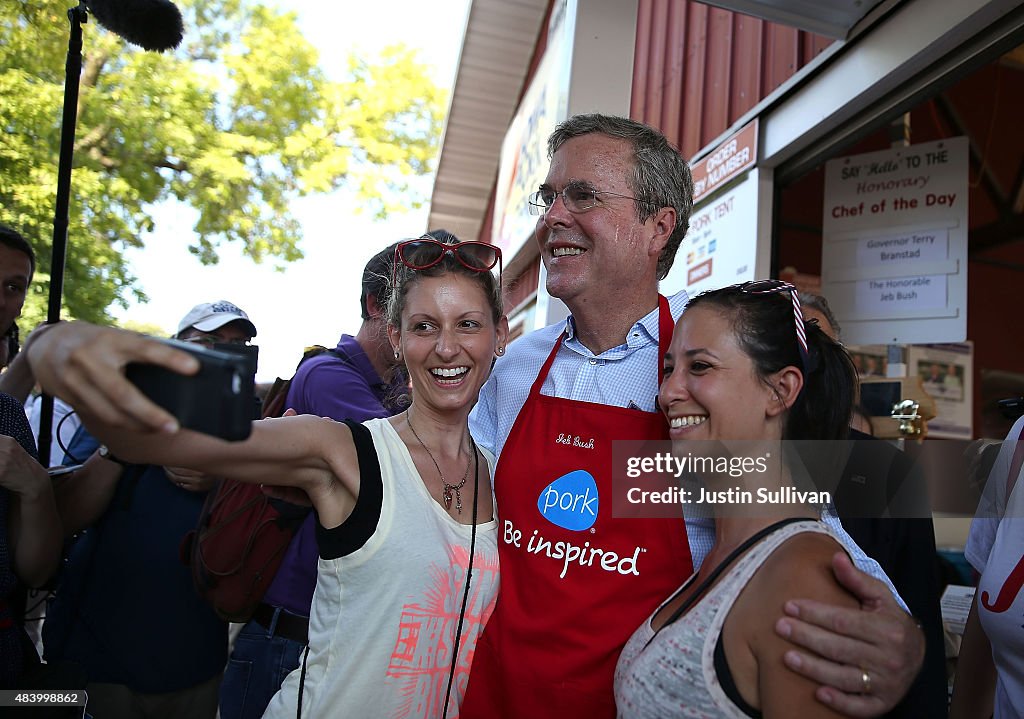 Presidential Candidates Stump At Iowa State Fair