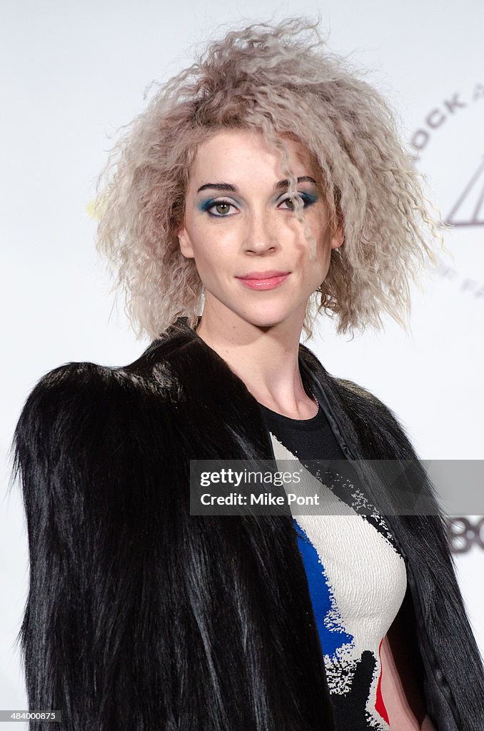 29th Annual Rock And Roll Hall Of Fame Induction Ceremony - Press Room