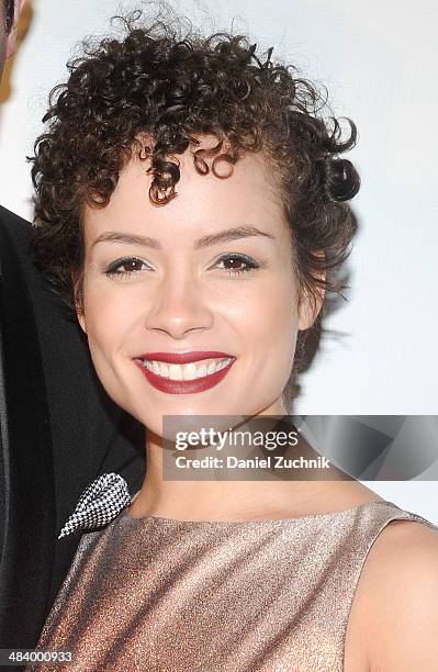 Kelcy Griffin attends the "Bullets Over Broadway" opening night celebration at The Metropolitan Museum on April 10, 2014 in New York City.