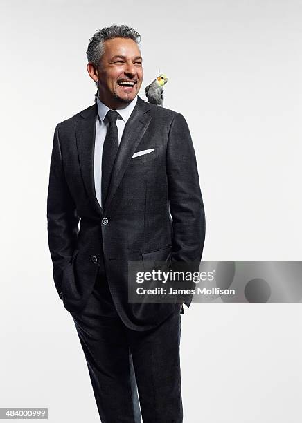 Retired Italian football forward Roberto Baggio is photographed for GQ on October 26, 2010 in Milan, Italy.