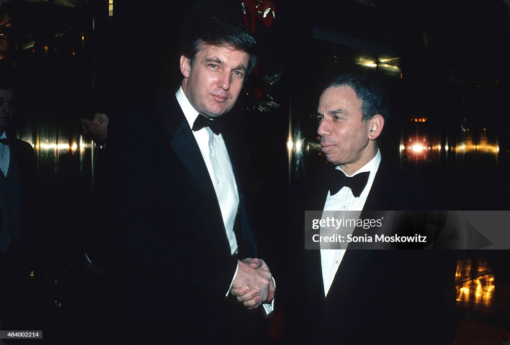 Donald Trump At Trump Book Parky 1987