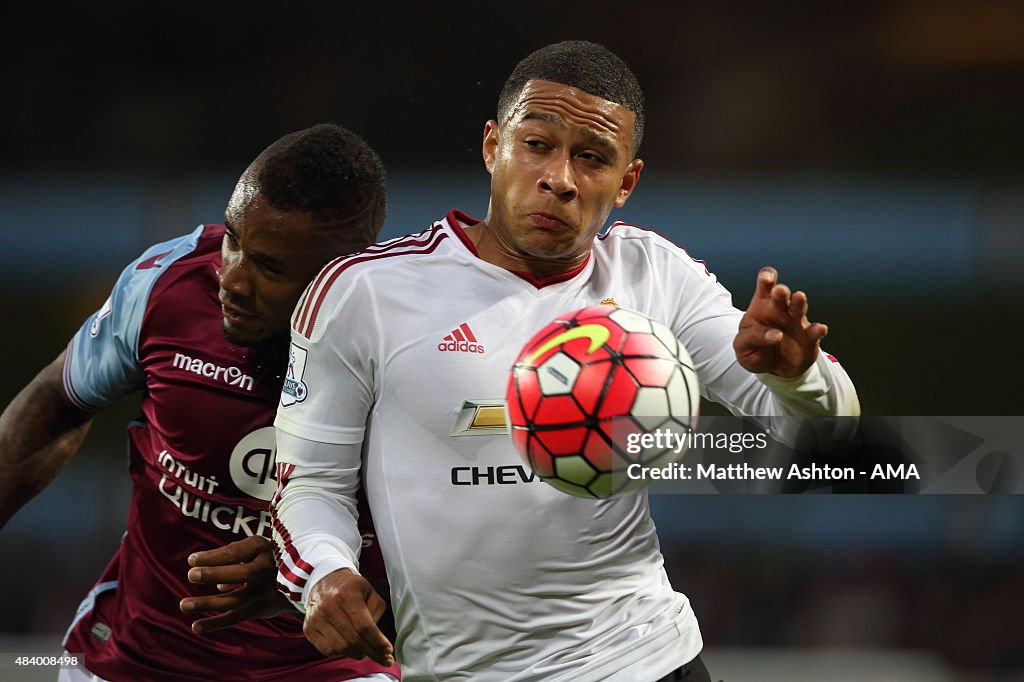 Aston Villa v Manchester United - Premier League