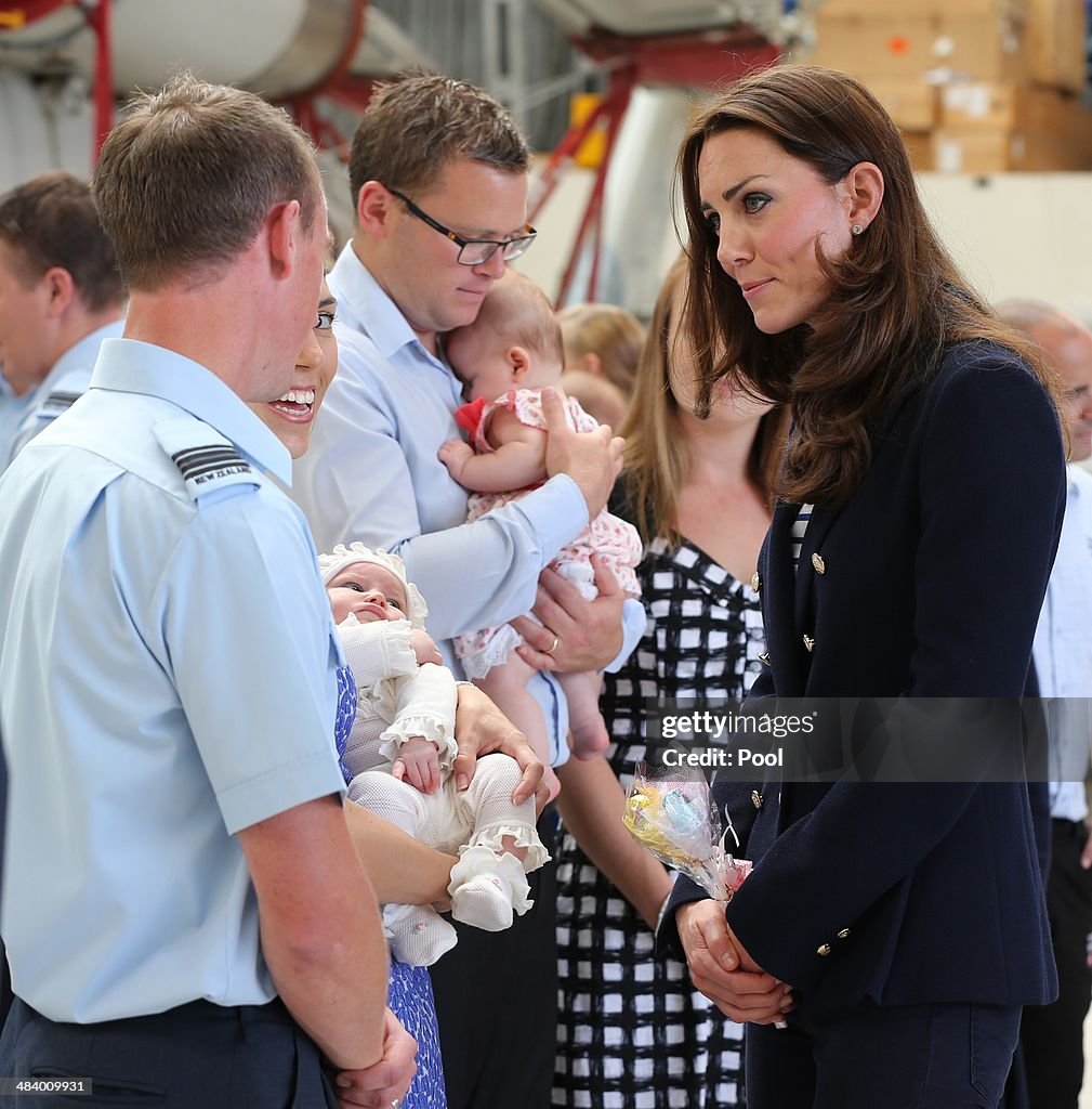 The Duke And Duchess Of Cambridge Tour Australia And New Zealand - Day 5