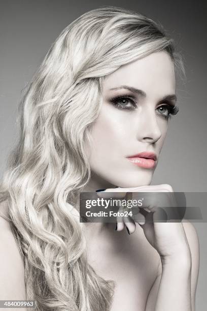 Reeva Steenkamp poses for a model shoot on April 17 2011 in Pretoria, South Africa.
