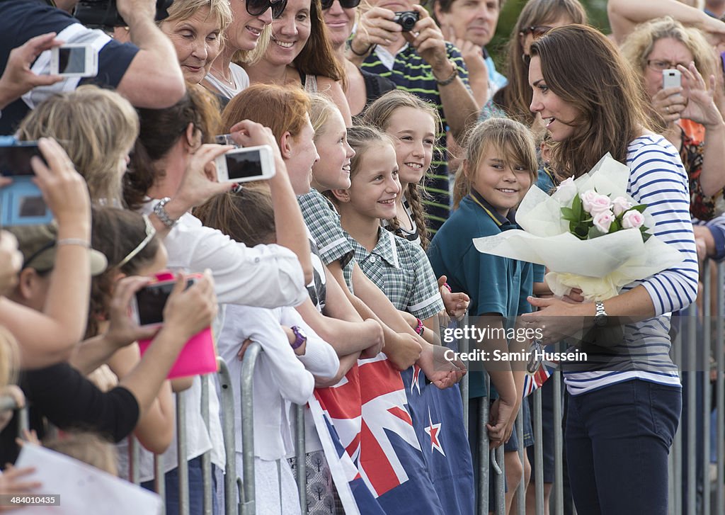 The Duke And Duchess Of Cambridge Tour Australia And New Zealand - Day 5