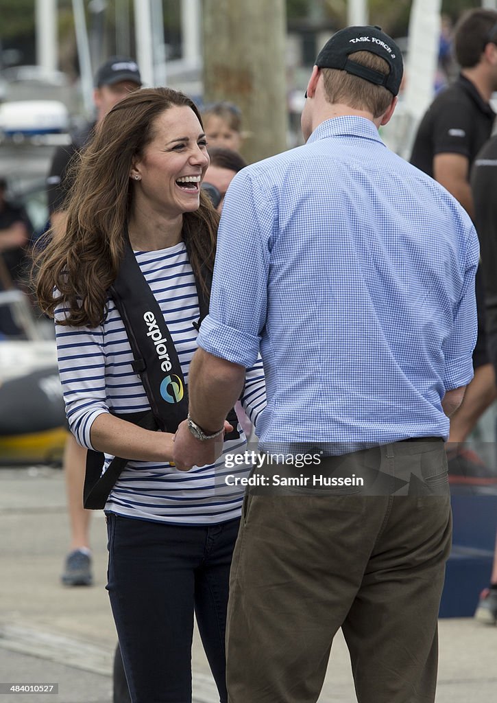 The Duke And Duchess Of Cambridge Tour Australia And New Zealand - Day 5