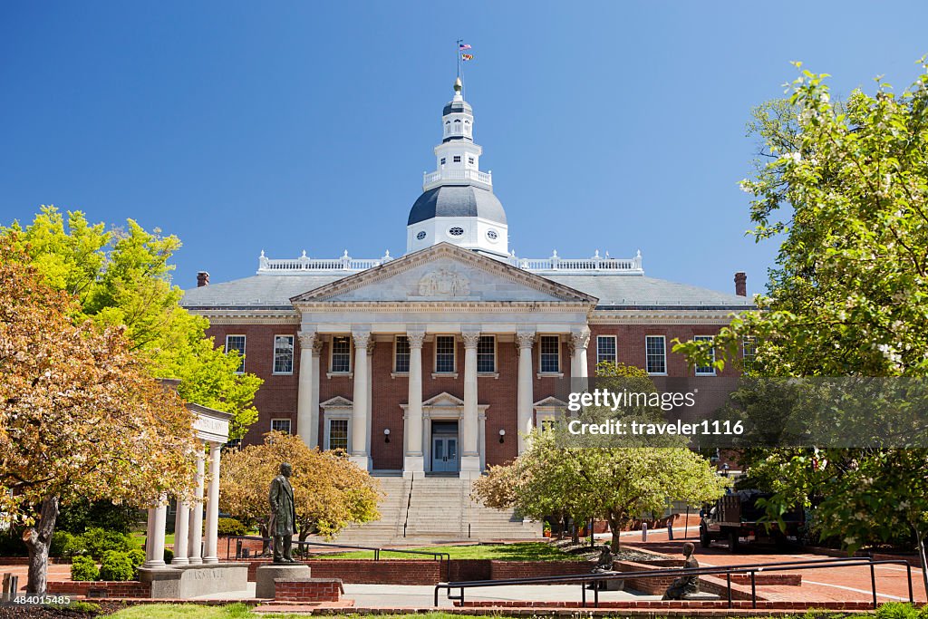 La Maryland State House di Annapolis