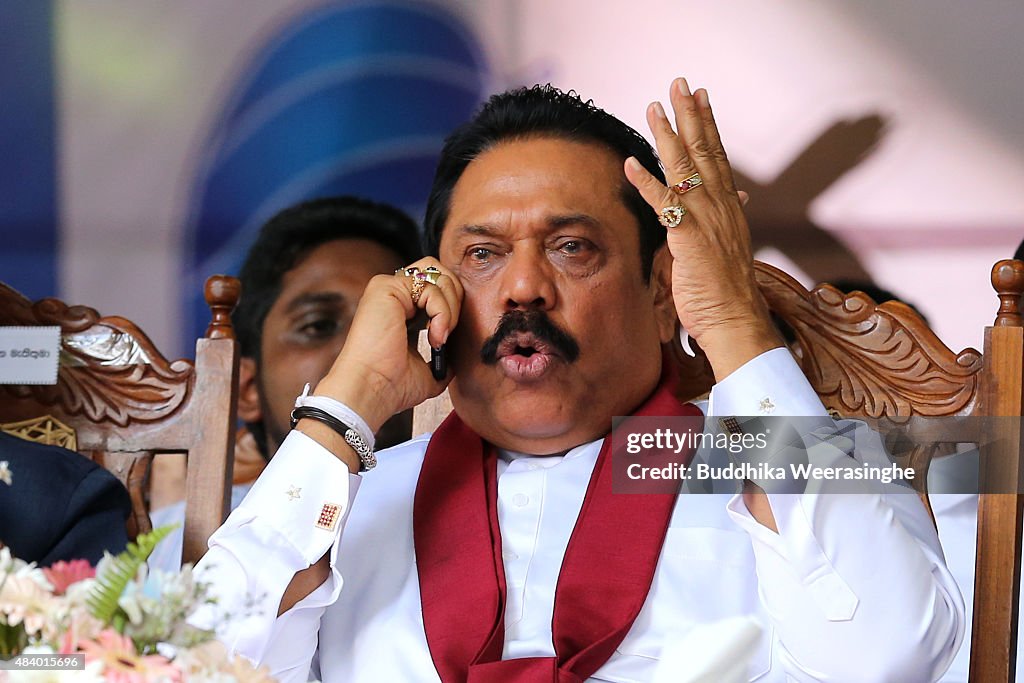 Final Day Of Campaigning In Sri Lanka Ahead Of General Election 2015