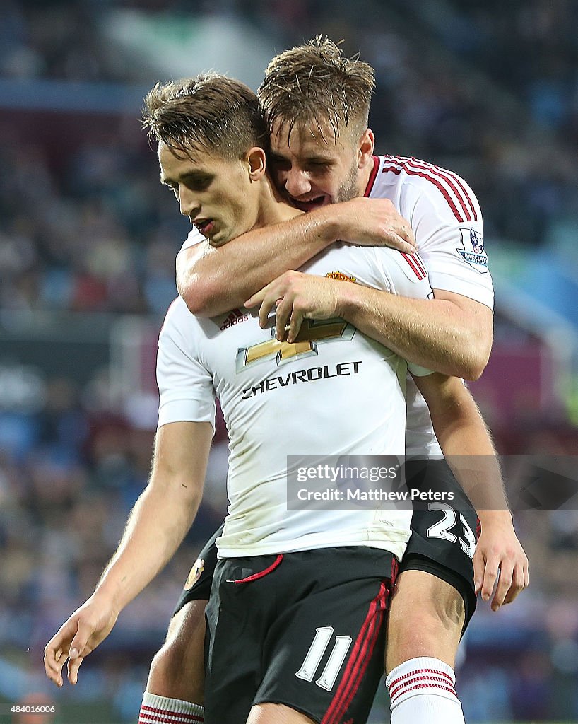 Aston Villa v Manchester United - Premier League