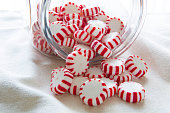 Peppermint Candy in Jar