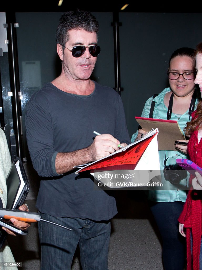 Celebrity Sightings In Los Angeles - April 10, 2014