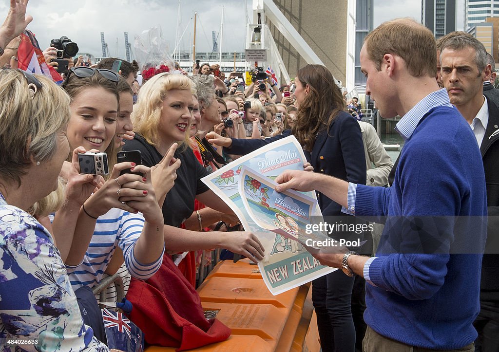 The Duke And Duchess Of Cambridge Tour Australia And New Zealand - Day 5