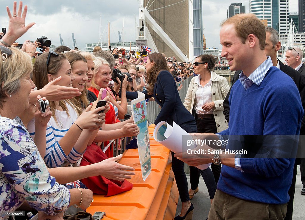 The Duke And Duchess Of Cambridge Tour Australia And New Zealand - Day 5