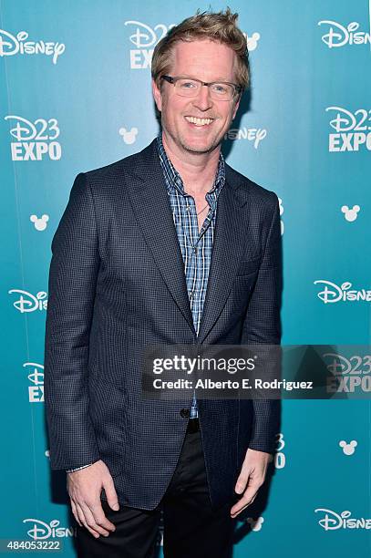 Director Andrew Stanton of FINDING DORY took part today in "Pixar and Walt Disney Animation Studios: The Upcoming Films" presentation at Disney's D23...