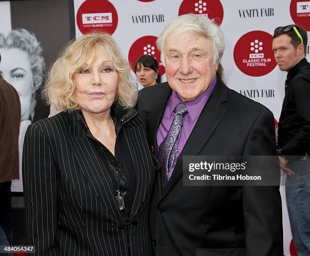 Kim Novak and Robert Malloy attend the TCM Classic Film Festival opening night gala for 'Oklahoma!' at TCL Chinese Theatre IMAX on April 10, 2014 in...