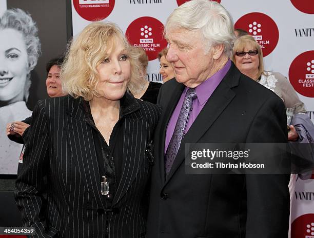 Kim Novak and Robert Malloy attend the TCM Classic Film Festival opening night gala for 'Oklahoma!' at TCL Chinese Theatre IMAX on April 10, 2014 in...