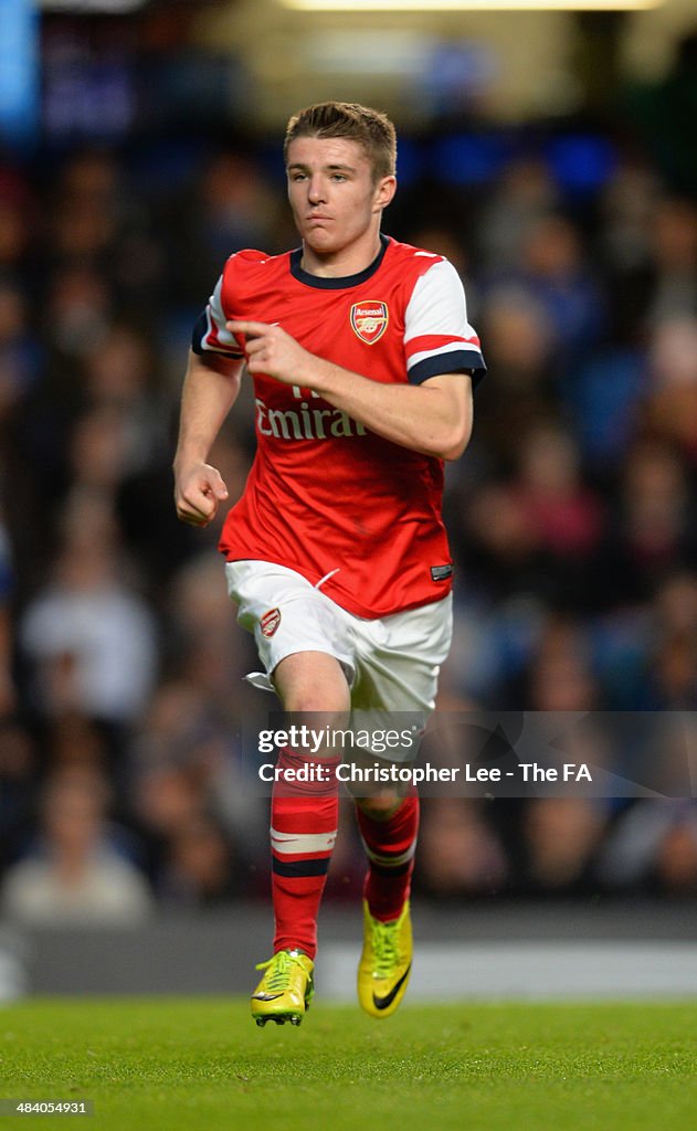 Chelsea U18 v Arsenal U18 - FA Youth Cup Semi Final: First Leg