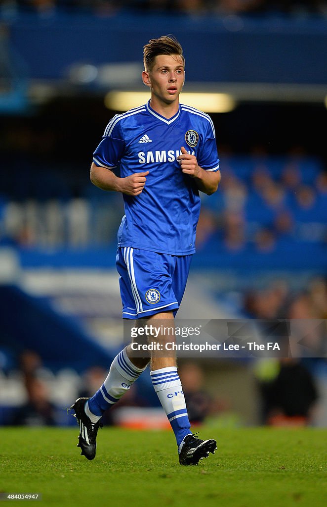 Chelsea U18 v Arsenal U18 - FA Youth Cup Semi Final: First Leg