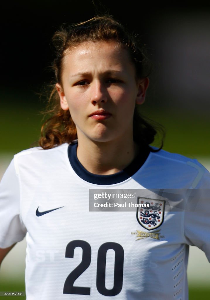 UEFA U16 Women's Development Tournament: England v Switzerland