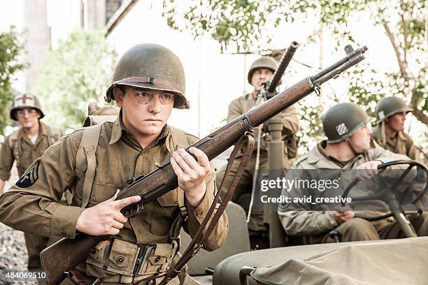 Ww2 Rifle Scene World War Ii Gun Photos and Premium High Res Pictures - Getty Images