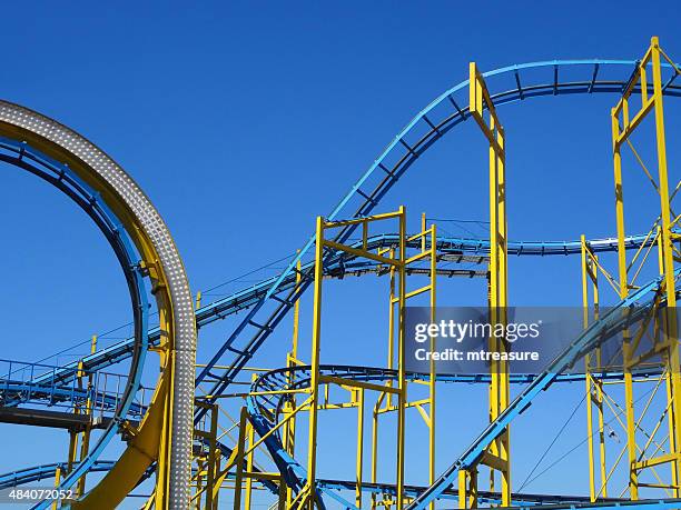 Rollercoaster Rails Roller Coaster Spiral Photos and Premium High Res Pictures - Getty Images