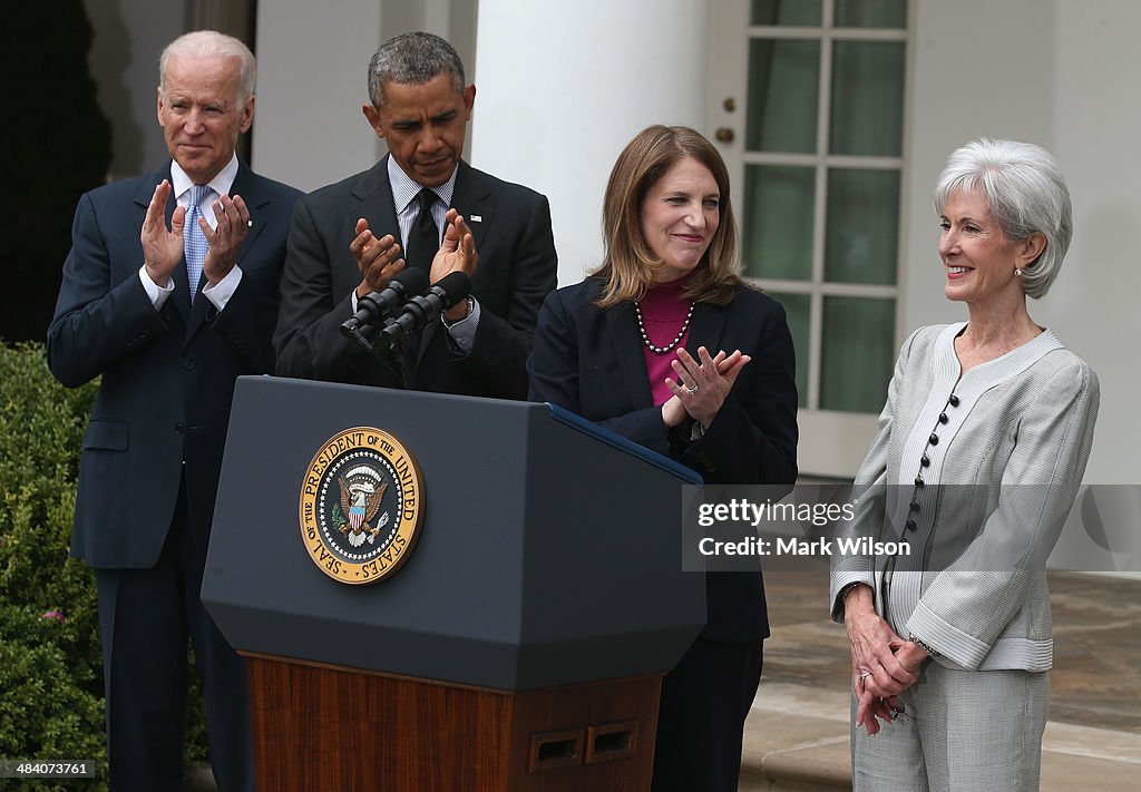 Obama Announces His Choice For Health and Human Services Secretary To Succeed Sebelius