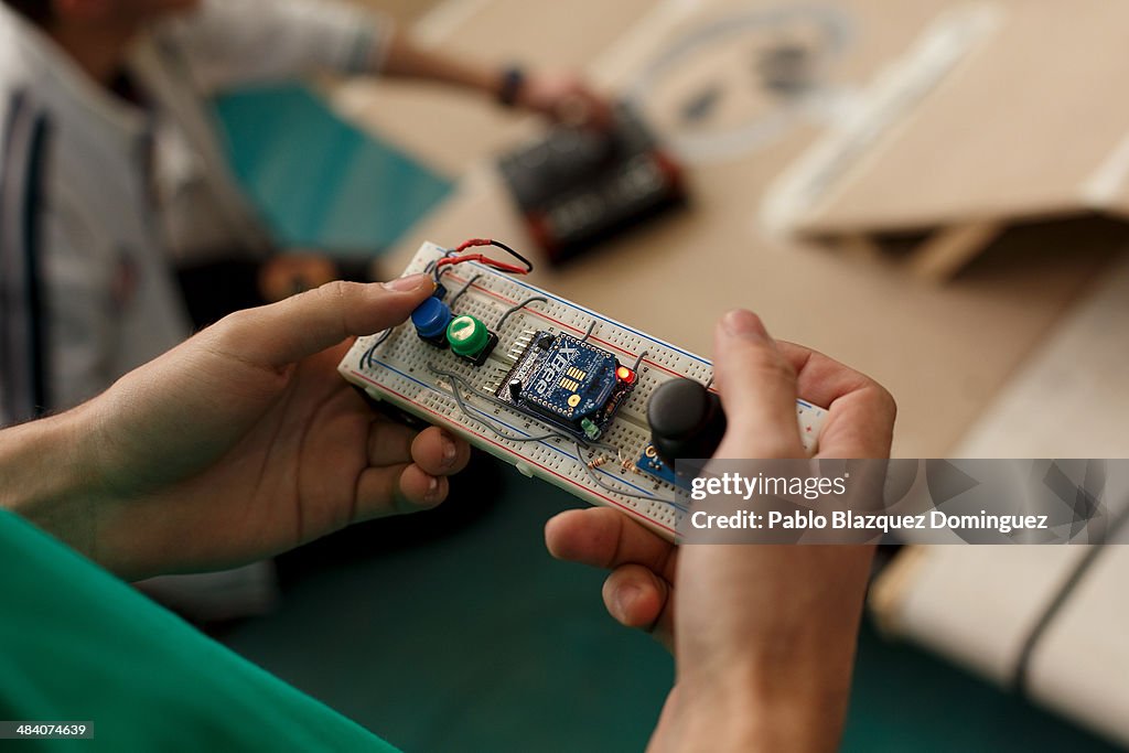 Engineering Students Compete In Robotics Competition