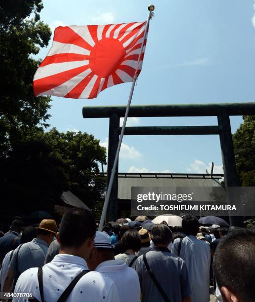 JAPAN-POLITICS-DIPLOMACY-HISTORY-WWII-SHRINE, News Photo