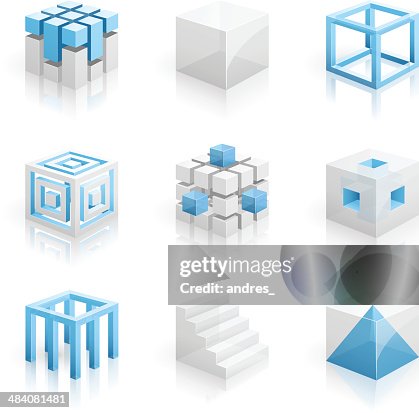 Cubes - 3D series Cubes - 3D series