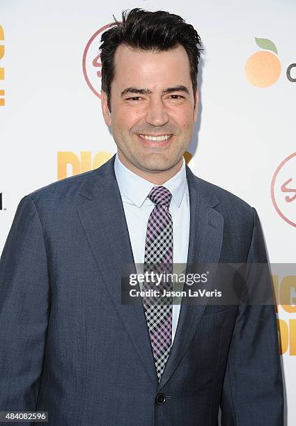 Actor Ron Livingston attends the premiere of "Digging For Fire" at ArcLight Cinemas on August 13, 2015 in Hollywood, California.