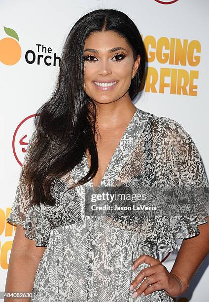 Designer Rachel Roy attends the premiere of "Digging For Fire" at ArcLight Cinemas on August 13, 2015 in Hollywood, California.