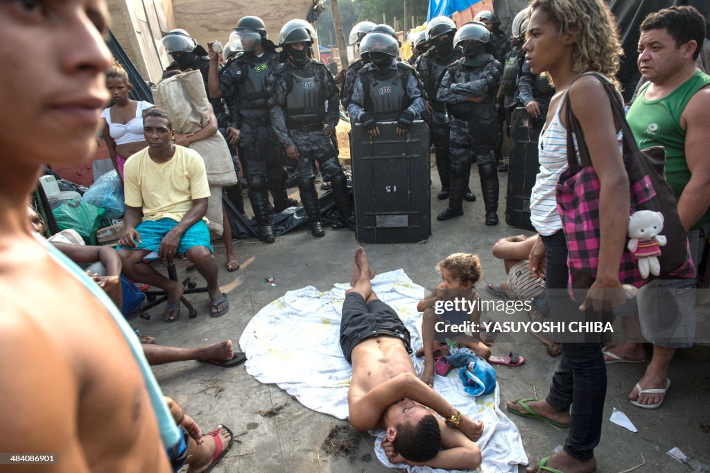 BRAZIL-SQUATTERS-EVICTION