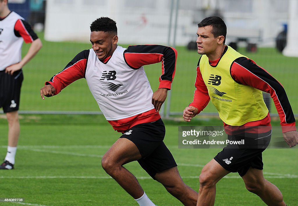 Liverpool FC Training Session