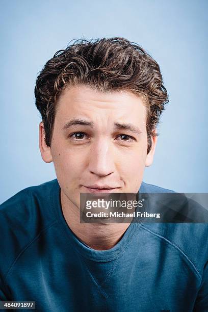 Actor Miles Teller is photographed for Variety on January 18, 2014 in Park City, Utah.