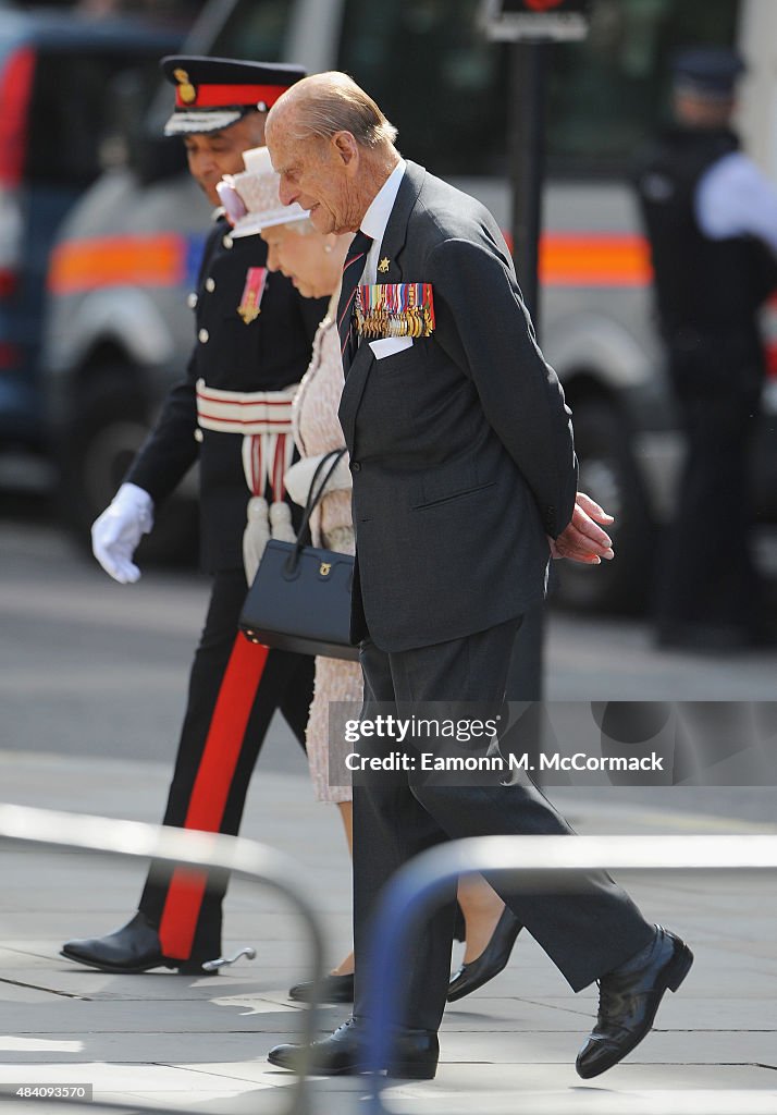 Britain Commemorates The 70th Anniversary Of VJ Day