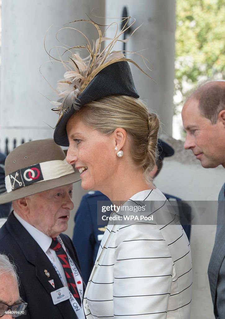 Britain Commemorates The 70th Anniversary Of VJ Day