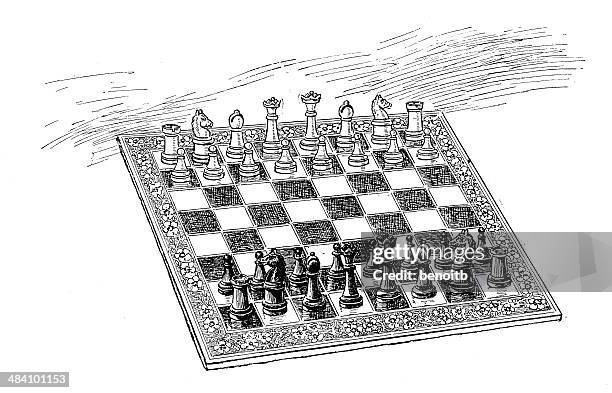 ilustraciones, imágenes clip art, dibujos animados e iconos de stock de juego de ajedrez - torre pieza de ajedrez