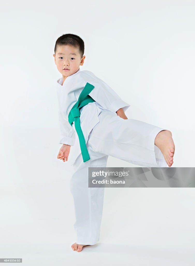 Karate boy