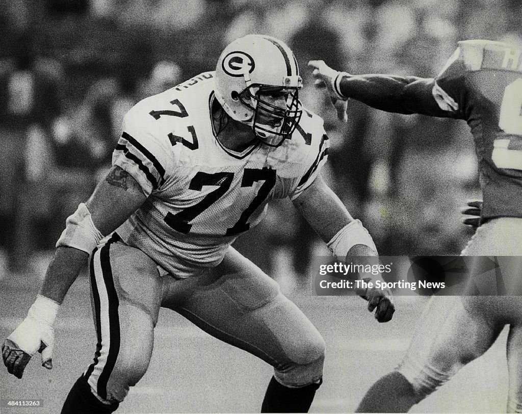 Tony Mandarich of the Green Bay Packers...