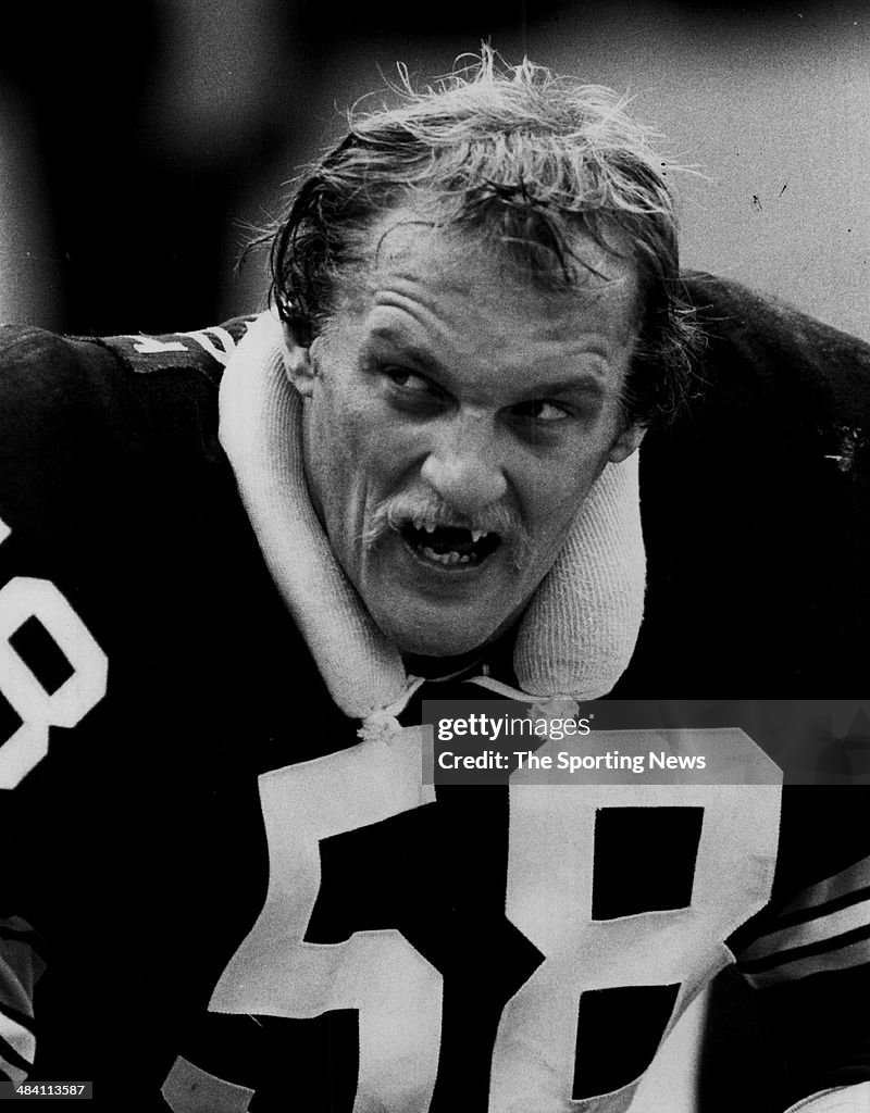 Jack Lambert of the Pittsburgh Steelers ...