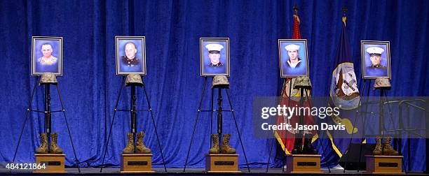 Memorial for Gunner Sergeant Thomas J. Sullivan, Staff Sergeant David A. Wyatt, Sergeant Carson A. Holmquist - United States Marine Corp, Logistics...