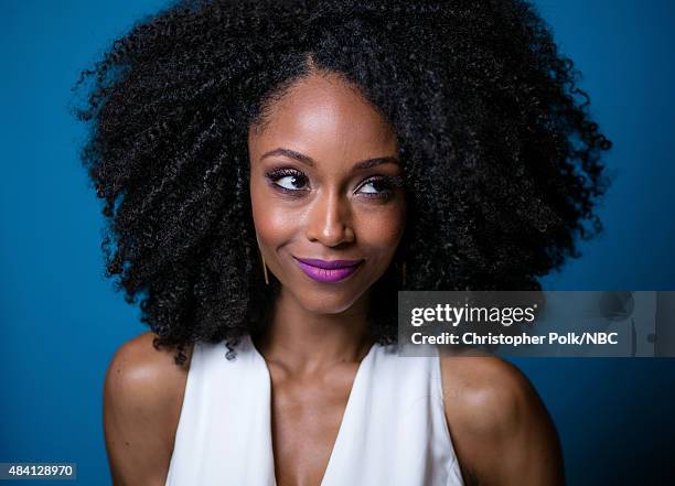 NBCUniversal Portrait Studio, August 2015 -- Pictured: Actor Yaya DaCosta from "The Player" poses for a portrait at the NBCUniversal Summer Press Day...