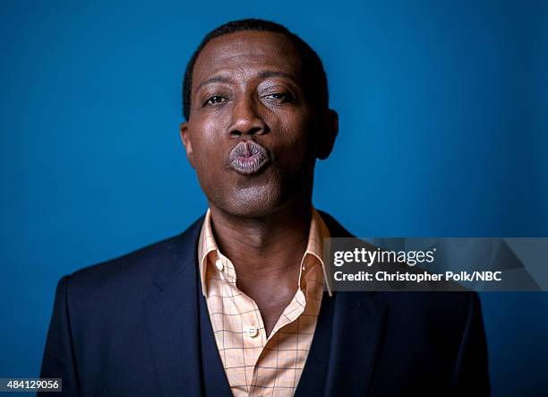 NBCUniversal Portrait Studio, August 2015 -- Pictured: Actor Wesley Snipes from "The Player" poses for a portrait at the NBCUniversal Summer Press...