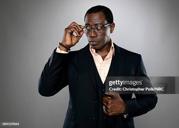 NBCUniversal Portrait Studio, August 2015 -- Pictured: Actor Wesley Snipes from "The Player" poses for a portrait at the NBCUniversal Summer Press...