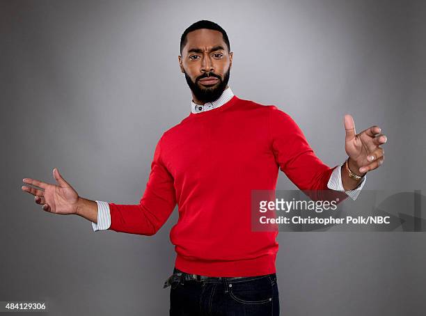 NBCUniversal Portrait Studio, August 2015 -- Pictured: Actor Tone Bell from "Truth Be Told" poses for a portrait at the NBCUniversal Summer Press Day...
