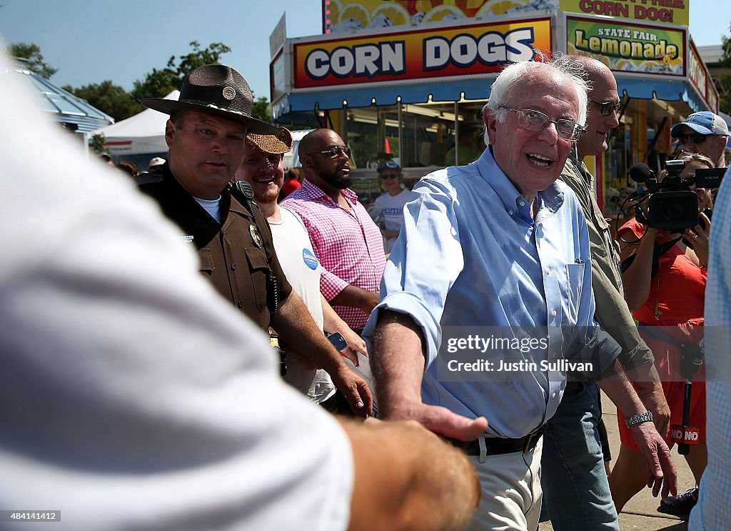 Presidential Candidates Stump At Iowa State Fair