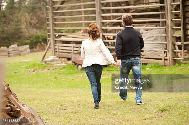 vacations on a countryside, gorenjska, slovenia - agritourism stock pictures, royalty-free photos & images