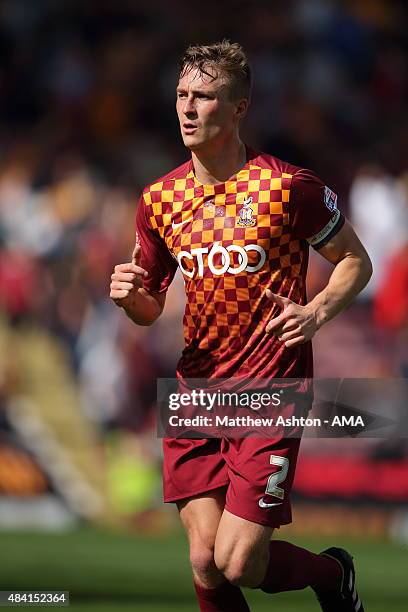 Stephen Darby of Bradford City during the Sky Bet League One match between Bradford City and Shrewsbury Town at Coral Windows Stadium, Valley Parade...