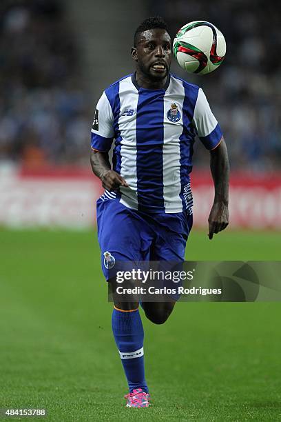 Porto's forward Silvestre Varela during the match between FC Porto and Vitoria Guimaraes for the Portuguese Primeira Liga at Estadio do Dragao on...